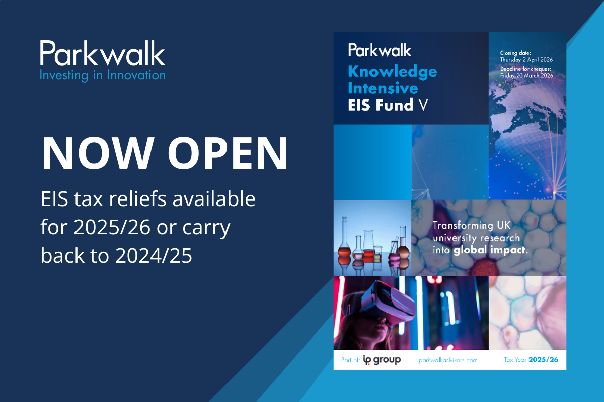 Parkwalk Knowledge Intensive EIS Fund V – Now Open